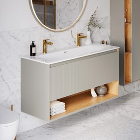 Szafka podumywalkowa BELDIVO 120 cm z umywalką ceramiczną Duravit