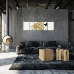 Obraz - Kształty geometryczne N⁰4 (170x50 cm)