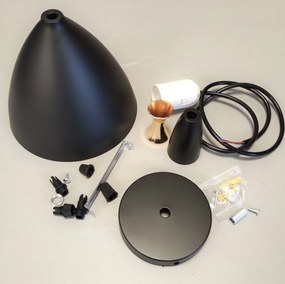 Lampa sufitowa loftowa metalowa wisząca AT1-1SZ-Czarna