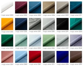Pikowane łóżko hotelowe Soner 120x200 - 32 kolory