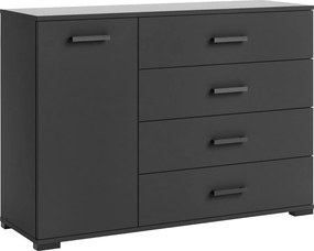 Komoda ALBANO 120 cm do Salonu Sypialni Czarny