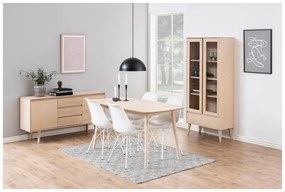 Naturalna witryna w dekorze dębu 80x178 cm Nagano – Actona
