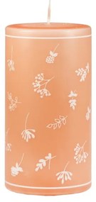 Pomarańczowa świeczka Unipar Fleur, 87 h