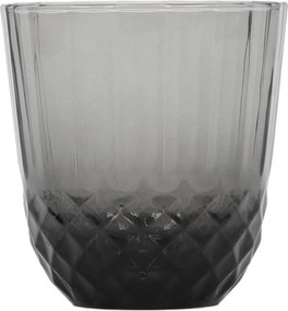 Szklanka z szarego szkła, 345 ml