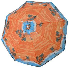 Parasol SUNSET BEACH 180 cm, pomarańczowy