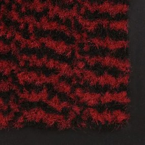 Stylowa czerwona wycieraczka domowa 120x180 cm Befi 3X