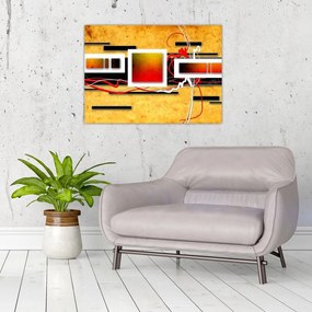 Obraz - Abstrakcja (70x50 cm)