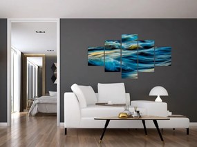 Obraz - Fale (125x70 cm)