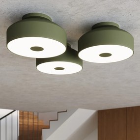 Zielona lampa sufitowa Blacko – Sollux