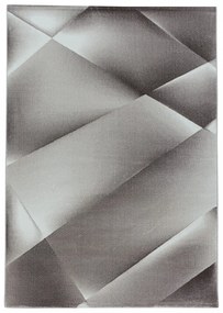Dywan nowoczesny Costa geometria brązowy 140 cm x 200 cm