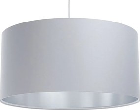 Lampa wisząca MODERN 70 szara/srebrne lustro