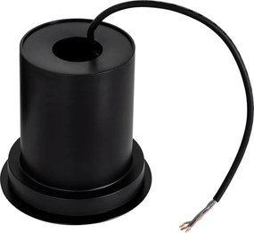 Zestaw 6 nowoczesnych lamp ogrodowych do wkopania czarnych AR70 regulowanych IP65 - Delux