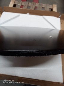 PROMOCJA Czarny stół jadalniany BERGEN 140x80 cm II. klasa jakości