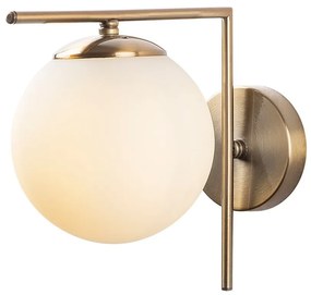 Kinkiet w biało-złotym kolorze ø 15 cm Antique – Opviq lights