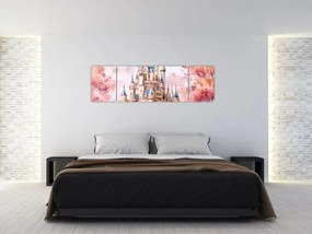 Obraz - Bajkowy zamek (170x50 cm)