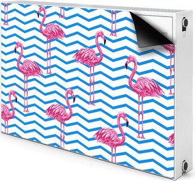 Maskownica na kaloryfer Flamingi