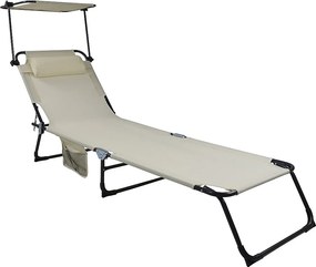 Leżak przeciwsłoneczny leżący dach leżakowy ogrodowy