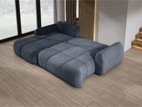 Narożnik COCO z funkcją spania poduszkami i pojemnikiem Cloud 97 DOMOHOME