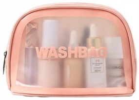 Kosmetyczna torba WASHBAG 20x14 cm, różowa