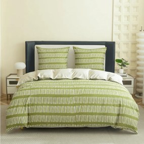 PrzytulneMieszkanie.pl PrzytulneMieszkanie.pl Pościel z mikroflanelu GREENSORY zielona Rozmiar pościeli: 70 x 90 cm | 140 x 200 cm