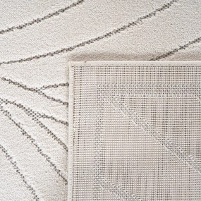 Dywan uniwersalny Nova 3D Liść kremowy 160 cm x 230 cm