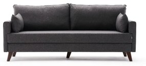 Antracytowa rozkładana sofa 208 cm Bella – Balcab Home