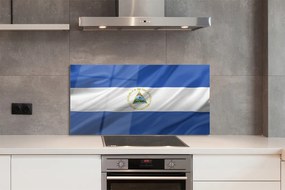 Panel szklany do Kuchni Powiewająca Flaga