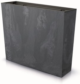 Donica ogrodowa z wkładem Urbi Beton Effect 77 x 23,5 x 68,5 cm antracytowy PROSPERPLAST