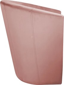 Fotel CLUB tkanina Welur elegancki fotel tapicerowany do salonu i gabinetu : Kolor tkaniny - VELVET - MG58