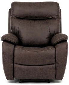 Fotel rozkładany 4092 BR3, vintage, brązowy