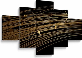 Abstrakcyjny obraz (125x70 cm)