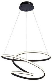 Endon 97632 - Żyrandol LED na linkach DUNE LED/47,5W/230V 3000K czarny