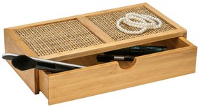 Szufladka na kosmetyki ALLEGRE BAMBOO, 28 x 6 x 14 cm, WENKO