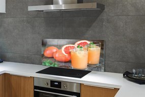 Szkło Ozdobne do Kuchni Cytrusowy Koktajl Grejpfrutowy