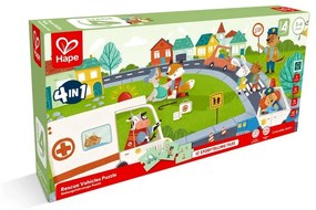 Hape Puzzle - Pojazdy ratunkowe