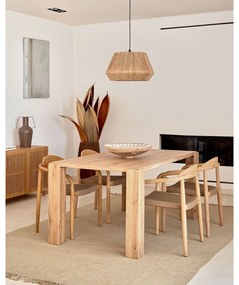 Stół w dekorze dębu 100x200 cm Deyanira – Kave Home