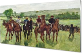 Panel nad Blat Kuchenny Jeźdźcy - Edgar Degas