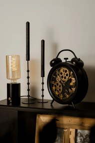 Zegarek z widocznym mechanizmem, cichy