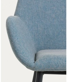 Niebieskie krzesło Konna – Kave Home