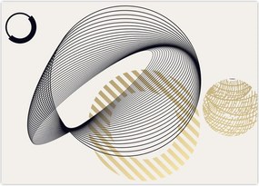 Obraz - Kształty geometryczne N⁰3 (70x50 cm)