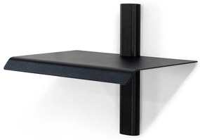 Czarna metalowa półka 28 cm Hola – Spinder Design