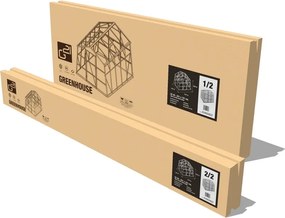 Szklarnia G21 GZ 48 – 251 x 191 cm, ocynkowana