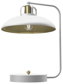 Lampa stołowa FELIX 1xE27/60W/230V biała