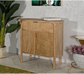 Komoda z litego drewna jodłowego w naturalnym kolorze 81x82x46 cm Gothenburg – Mauro Ferretti