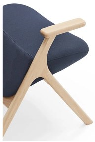 Ciemnoniebieski fotel Dins – Teulat