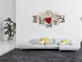 Obraz - Zakochana para (125x70 cm)