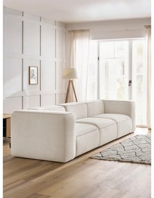 Biała sofa 345 cm Zephyr – Bobochic Paris