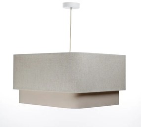 Lampa wisząca KWADRO DUO 002 51x47cm kremowa BPS KONCEPT