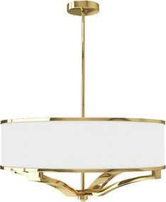 Open Design OR84825 - Żyrandol na pręcie GERDO 4xE27/12W/230V złoty/biały