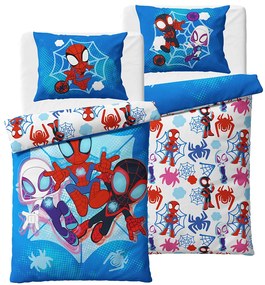 Pościel dziecięca Spidey Ratunek pająka, 140 x 200cm, 70 x 90 cm